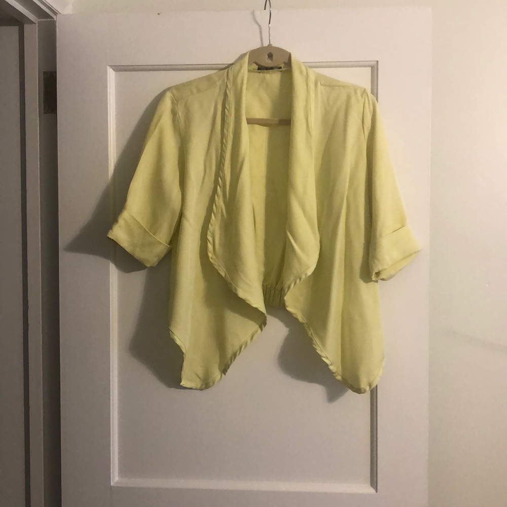 Like green jacket